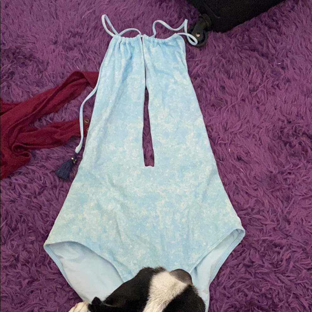 One piece bathing suit